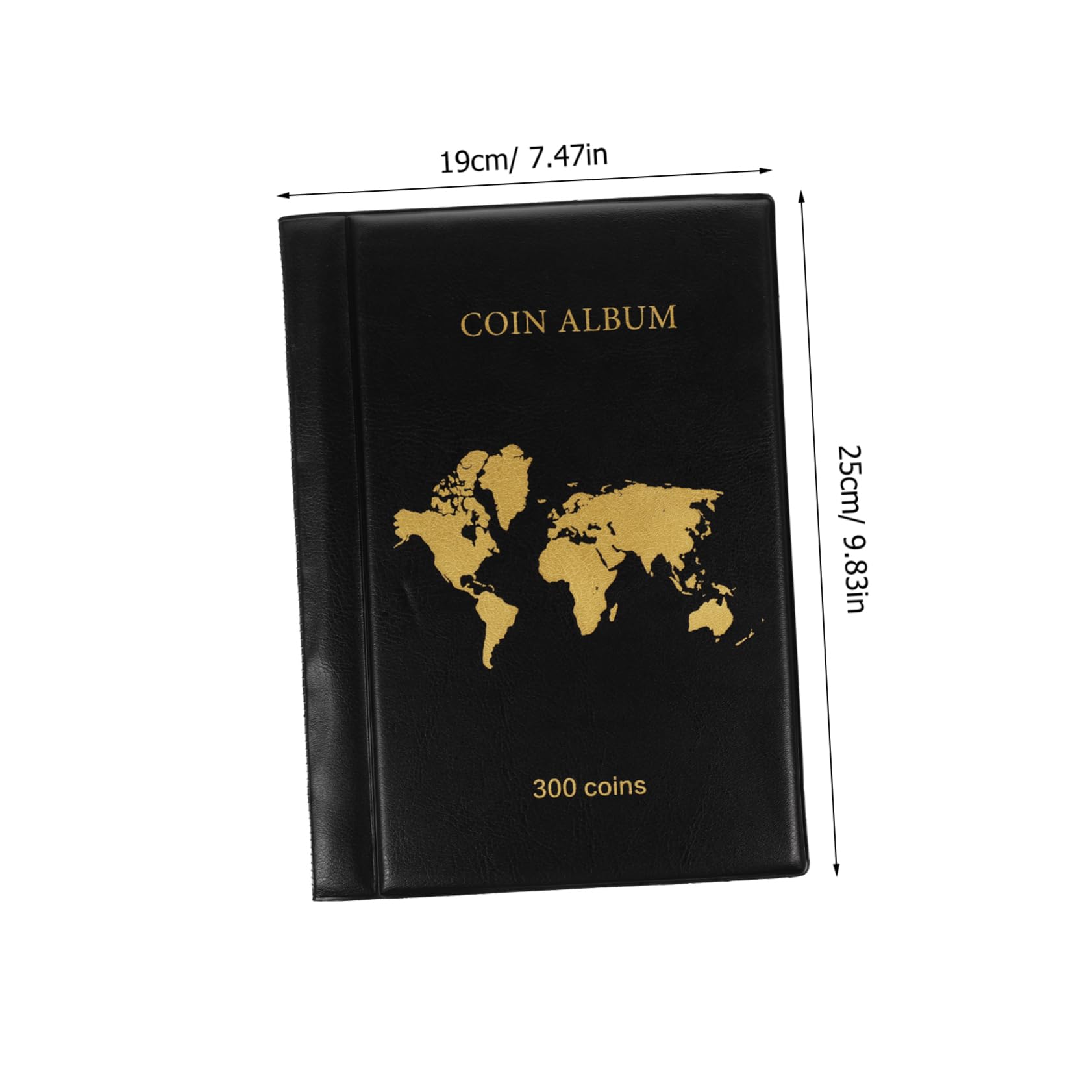Album per Monete Raccoglitore per Collezioni di Monete Custodia in PVC Robusto e Carta Moneta Organizzatore per Collezionisti