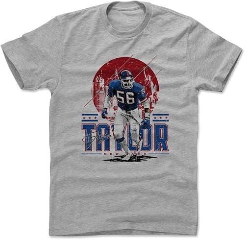 500 LEVEL Camiseta Lawrence Taylor - Lawrence Taylor New York Skyline