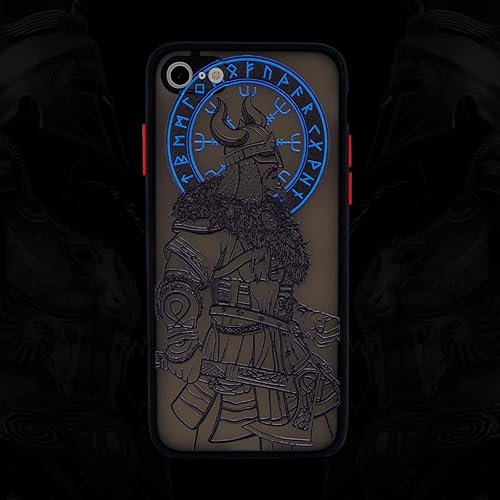 Vista 17 de Cool Gladiator - Funda para teléfono con relieve 3D, compatible con iPhone 13 Pro, funda transparente esmerilada a la moda
