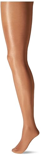 Danskin Women's Shimmery Footed Tight - B - Classic Light Toast