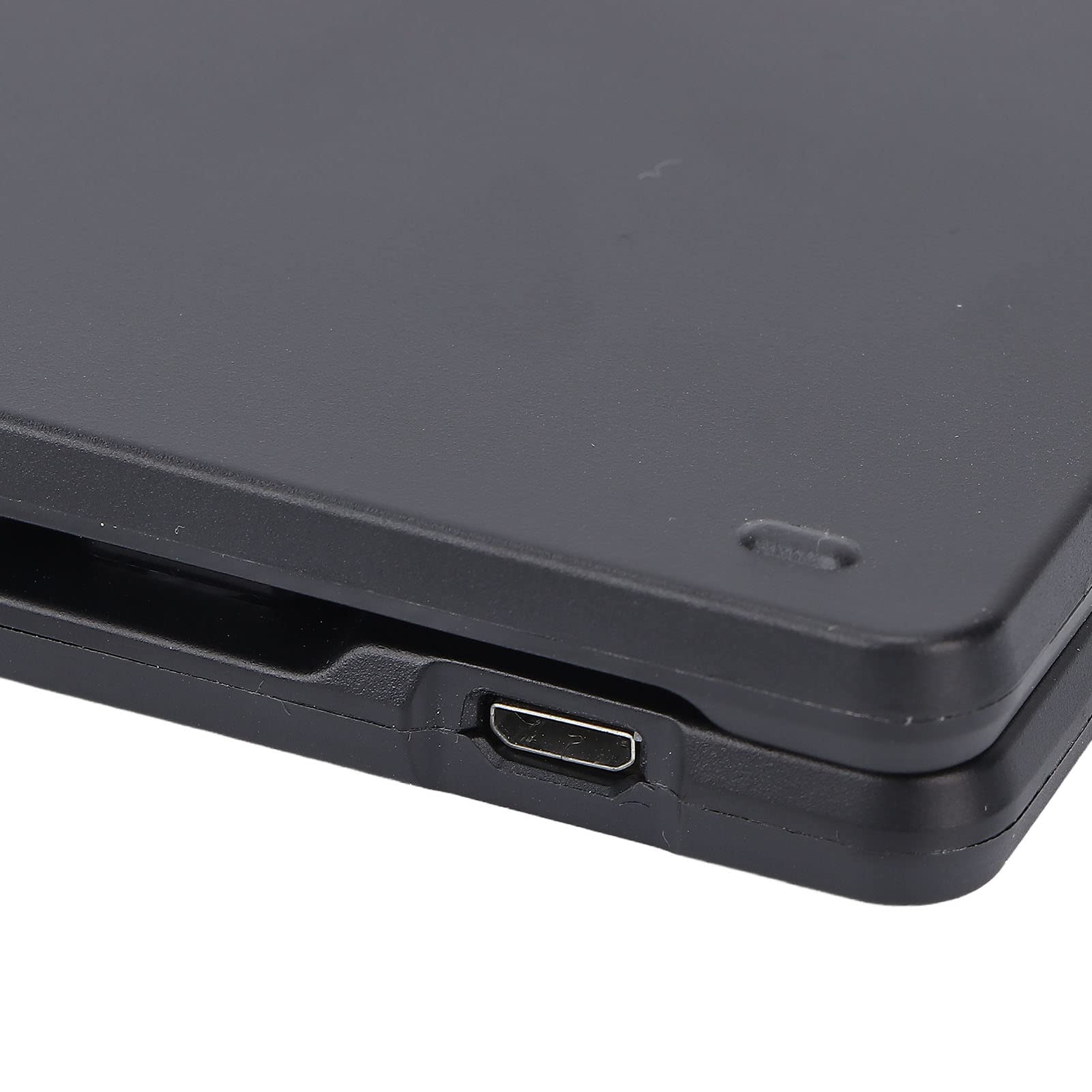 ASHATA Tastiera Bluetooth Portatile Tasti Silenziosi Tastiera Wireless Pieghevole Leggera per IOS/per Android/per Tablet PC Phone(Nero)