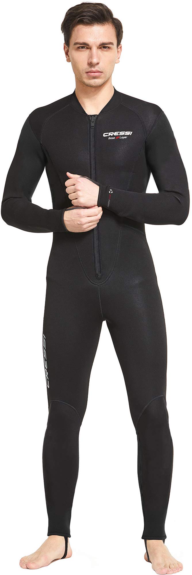 Cressi Undersuit for Dry Suit - Undersuit High Thermal Protection, Unisex, Black