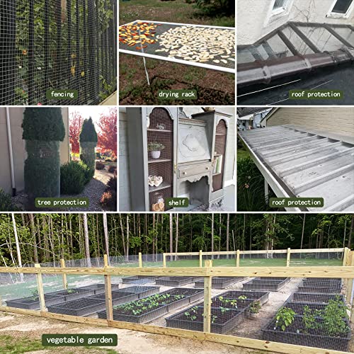 Thinkahead Hardware Cloth 1/2 Inch 48 X 100 ft 19 Gauge, Chicken Coop