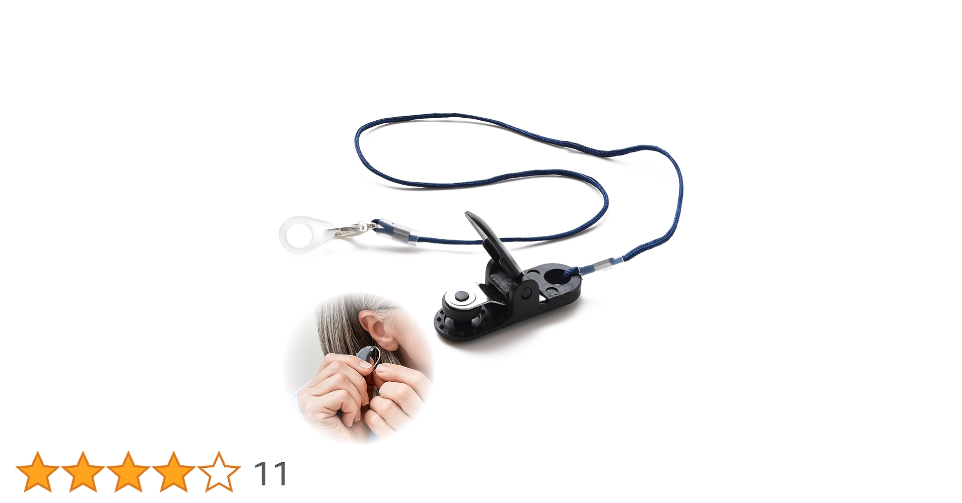 Amazon.co.jp: [Parewai] 補聴器 落下防止 ストラップ 片耳