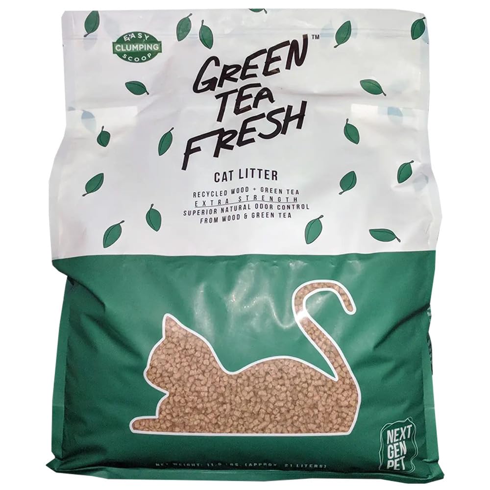 Next Gen Bolsa de Arena para Gatos Green Tea Fresh (11.5 LB. Bolsa).