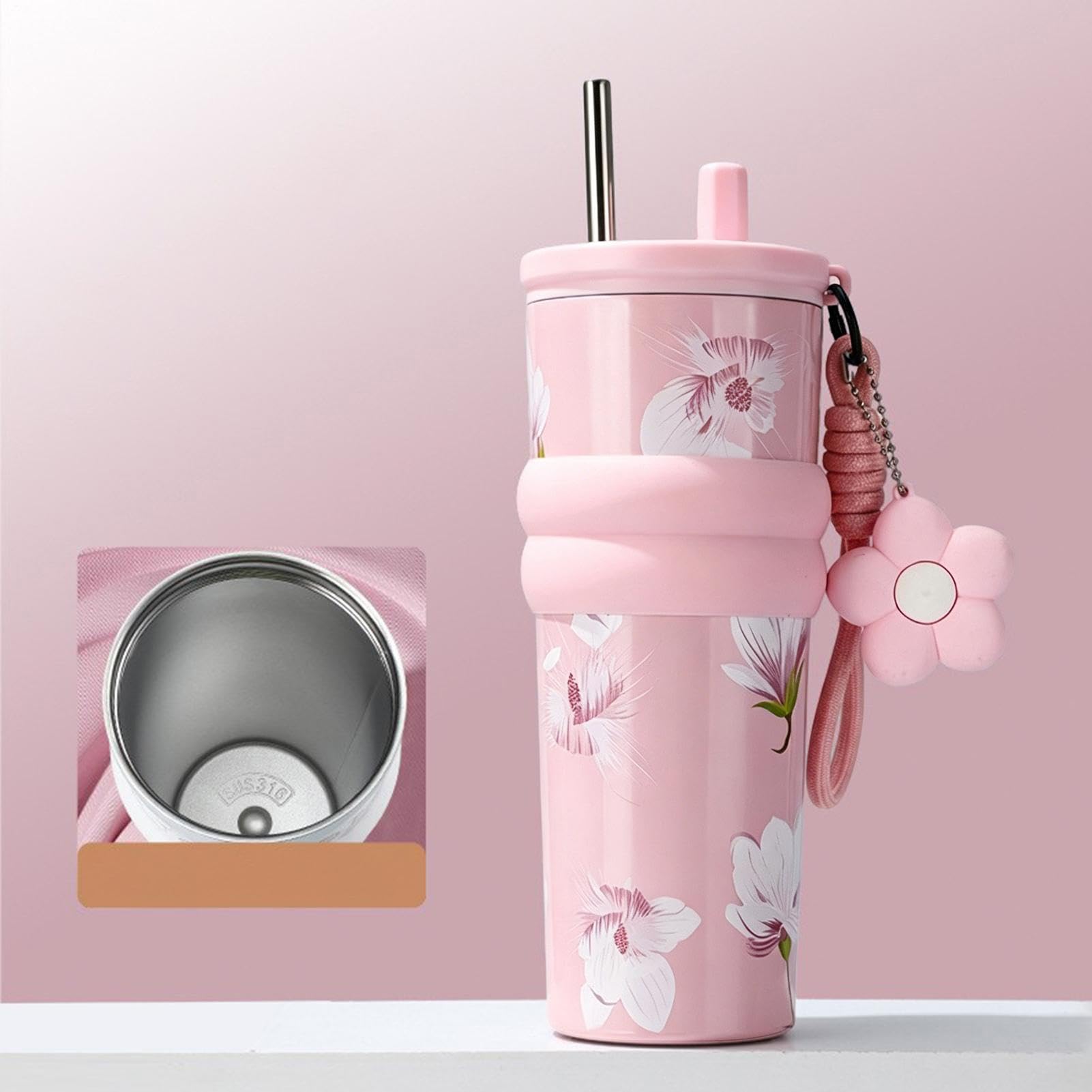 Tumbler Isotherme Étanche Qualité Alimentaire Réutilisable