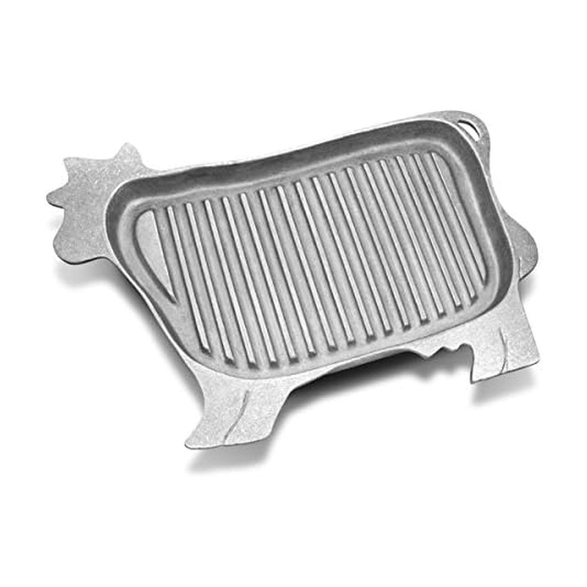 Wilton Armetale Gourmet Grillware Grilling Pan, Cow Griller, 16.5-Inch