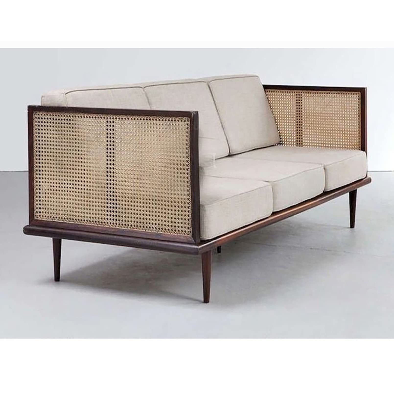 Rollos de ratán Natural Tejido: láminas hexagonales Tejidas de 50 cm x 200 cm (20 Pulgadas x 79 Pulgadas), Material Artesanal ecológico Apto para la confección de Pieles, proyectos de bricol
