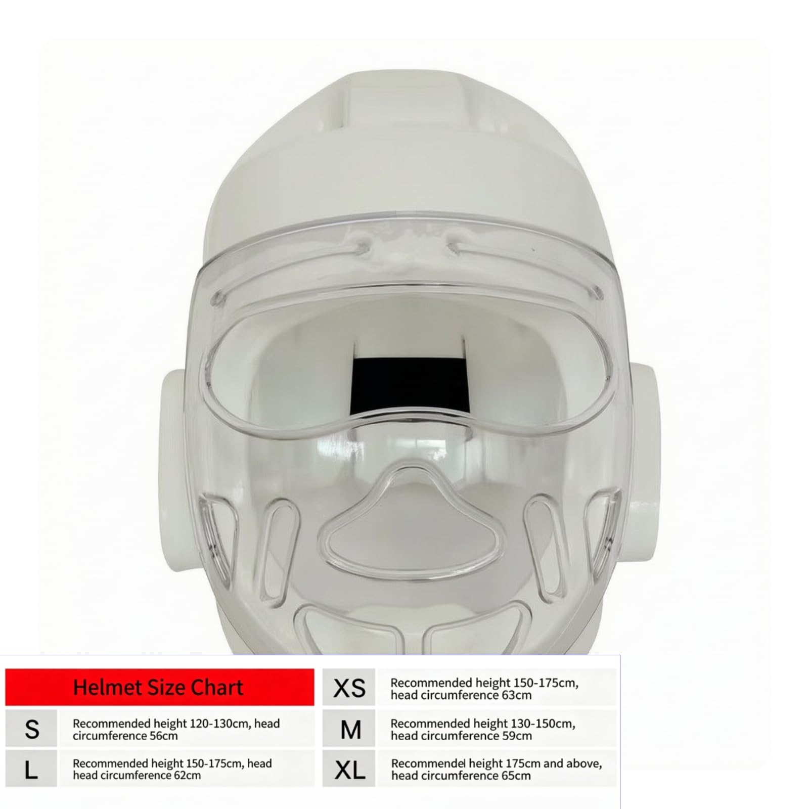 LOVIVER Casco con Cierre Ligero | Resisn, Casco con Máscara Facial, Profesional, M