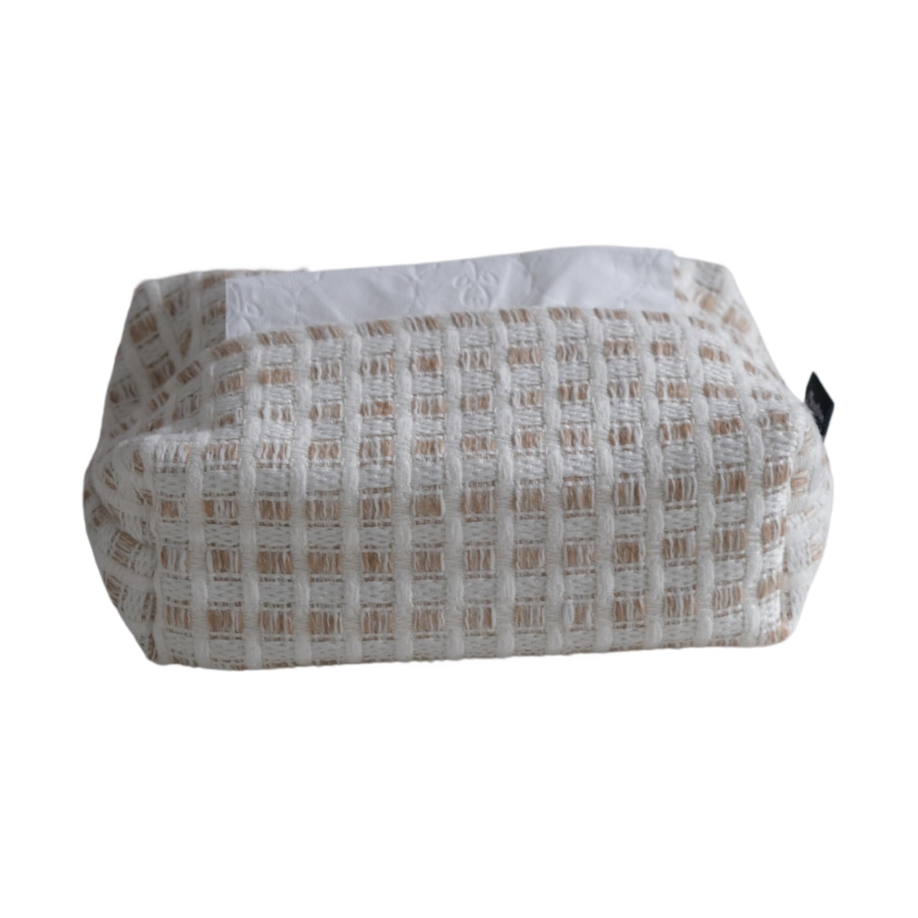 Geometric Woven Tissue Box Cover Decor Napkin Holder Home Bathroom Car