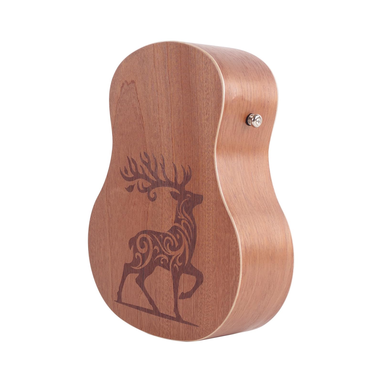 Cajon Drum tamburo a mano a forma di chitarra classica, leggero da viaggio bongo cajon scatola percussioni da viaggio bonghi