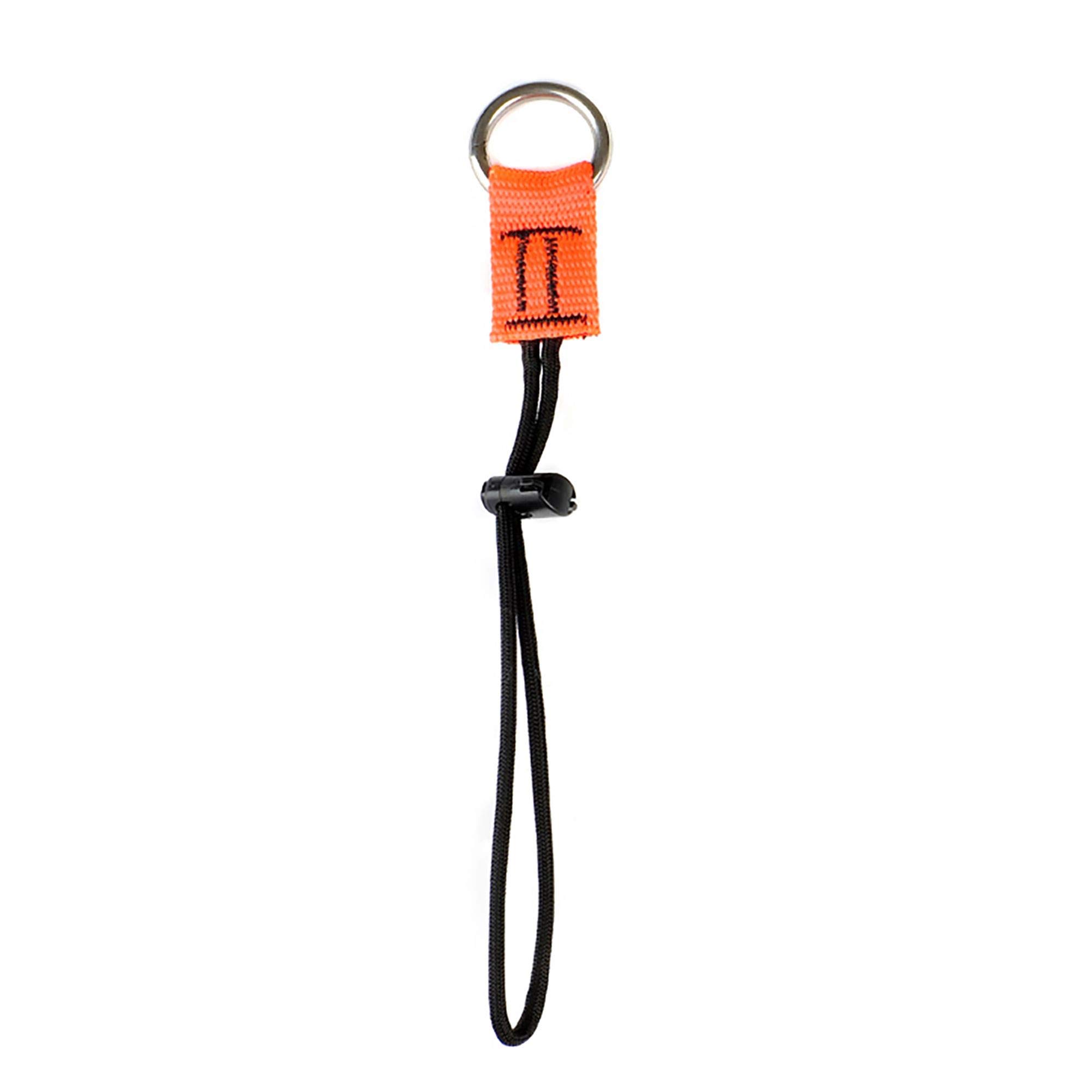 Gear Keeper Load Ring Lanyard TA1-2003-10PK 10 lb Tool Weight Limit - 9.5” Long - Stainless Steel Ring - Nylon Paracord Loop - Adjustable Cord Lock - ANSI/ISEA 121-2018 Compliant- USA Made (10-Pack)