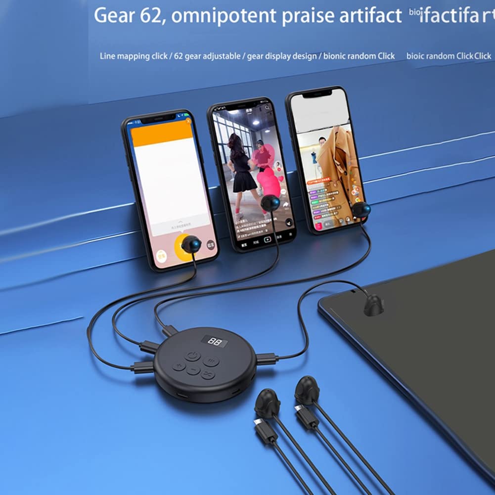 Handy-Bildschirm Auto-Clicker-GeräT Physische Simulation Fingerklick-Spiel Kontinuierliches Klicken für IOS Android-A