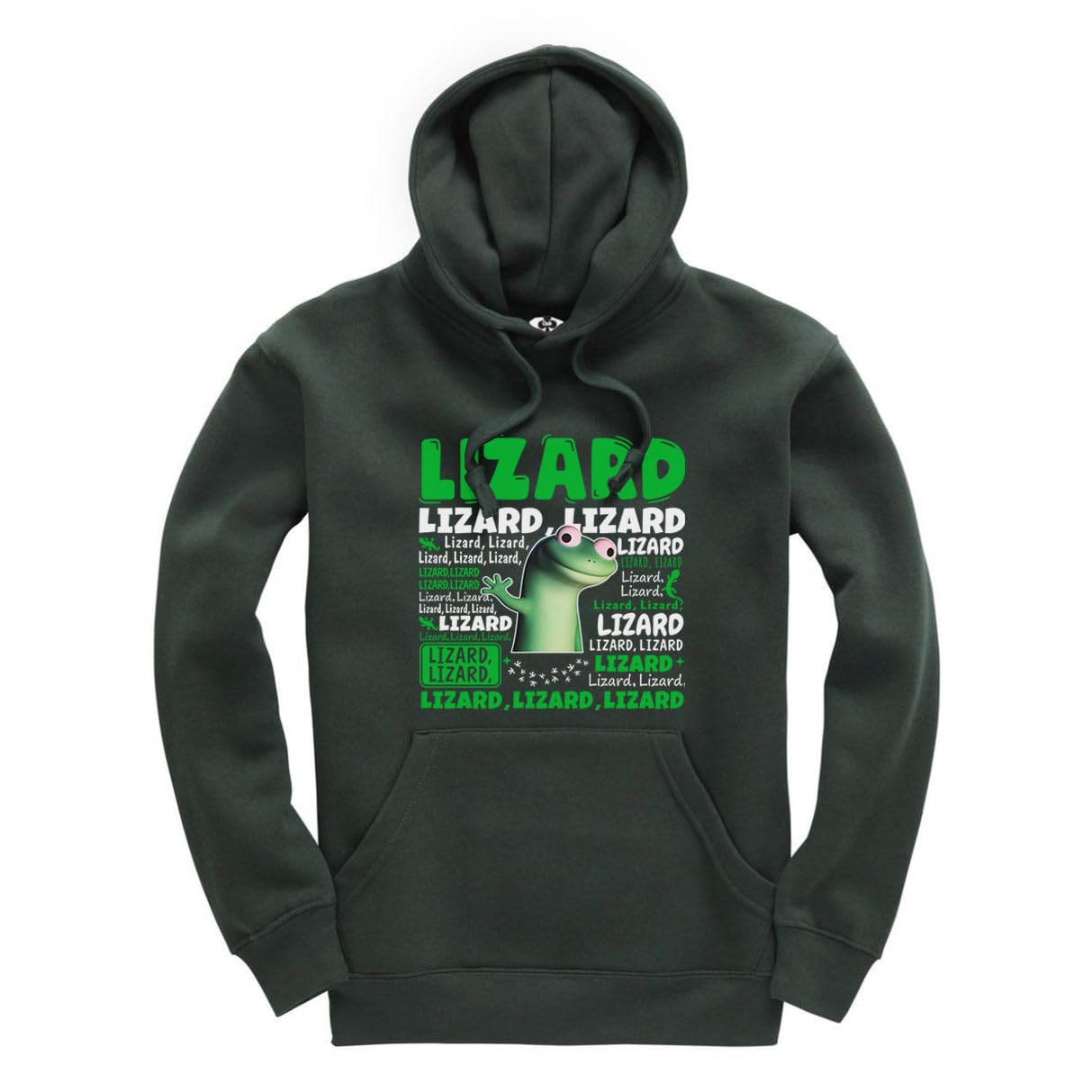 Taylor Brown Lizard Meme, green lizard lizard lizard, trending viral novelty trend Jumper Unisex Funny Adults Hoodie Jumper