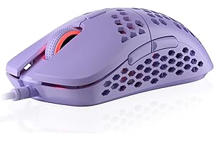 GWolves Hati White Ultra-Lightweight Gaming Mouse for Esports FPS Games