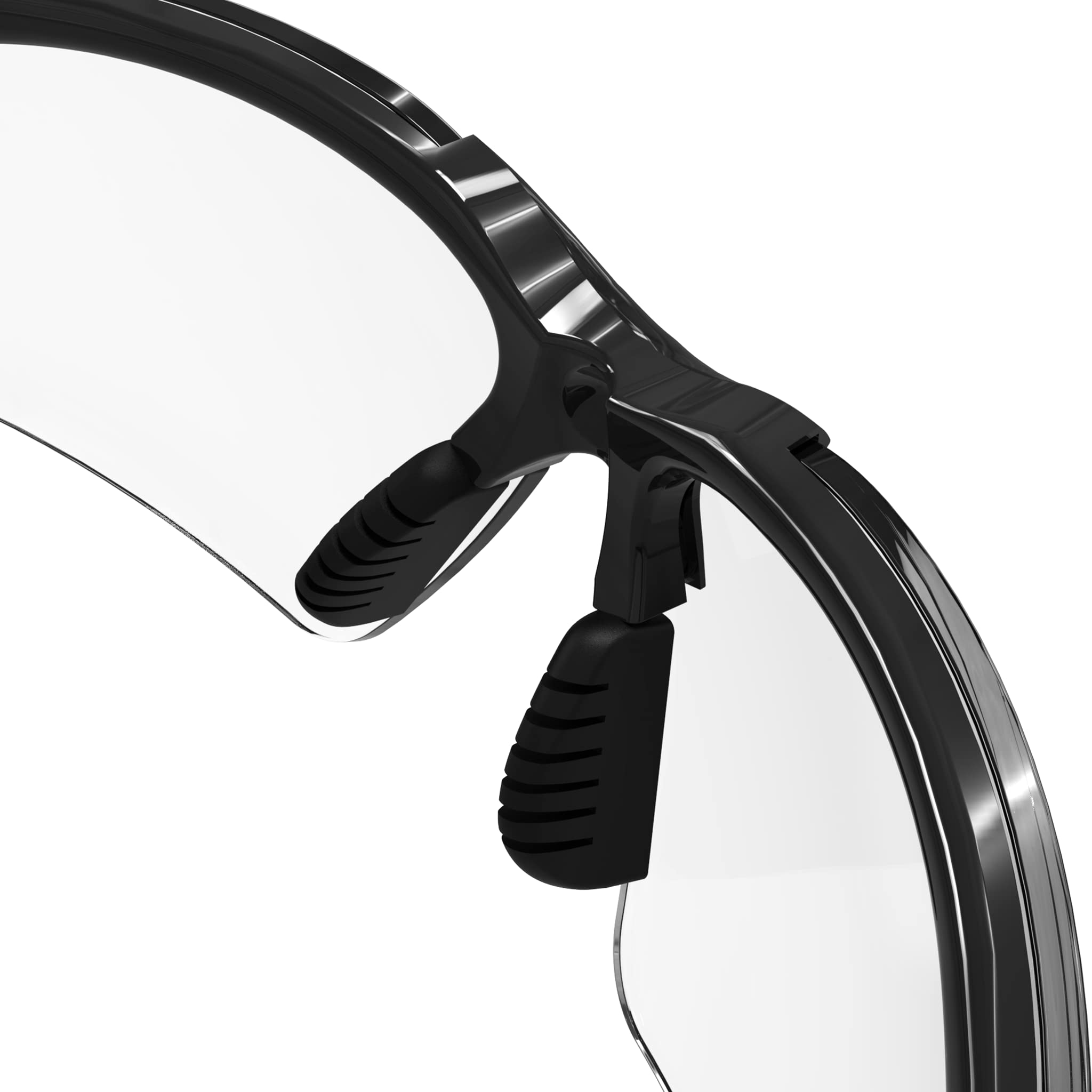 JORESTECH Eyewear – Caja de 12 gafas de seguridad (transparente)