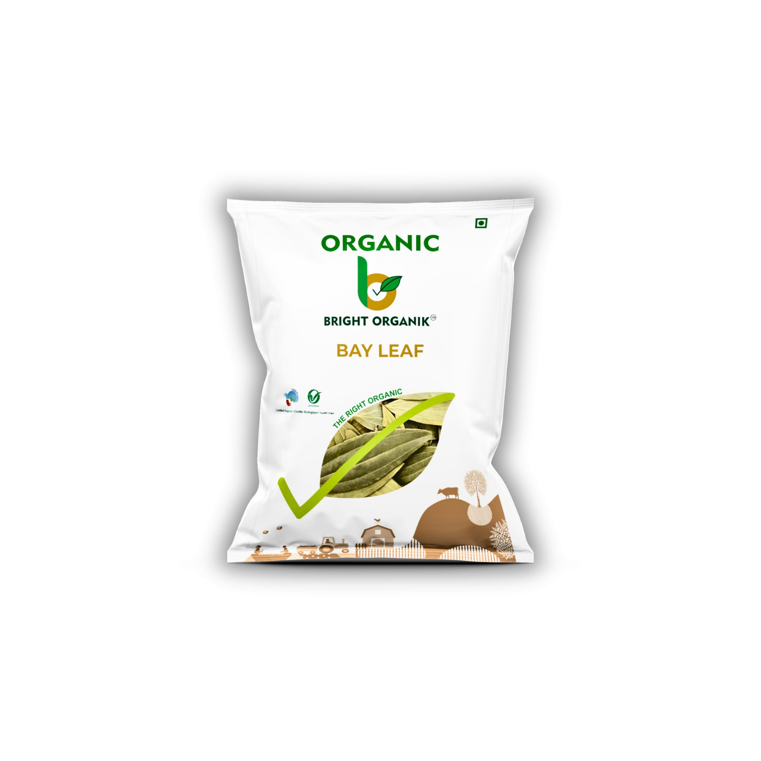 Bright Organik, Certified Organic Bay Leaf, Tej Patta | 50 Gram | A1 Grade Quality, Delightful & Aomatic Essence, Pesticides & Chemical Free (B0CC4PKDBV) Amazon Price History, Amazon Price Tracker