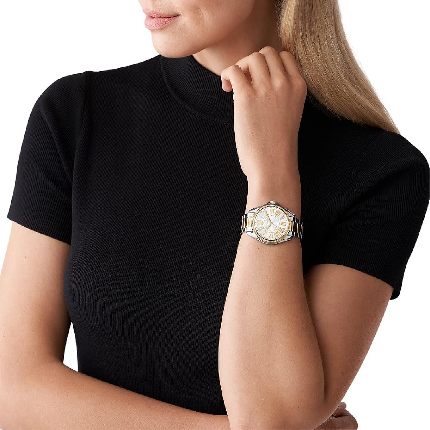 Orologio da donna Kacie, dimensioni cassa 39 mm, movimento a tre lancette, cinturino in acciaio inossidabile Orologio da donna Kacie, dimensioni cassa 39 mm, movimento a tre lancette, cinturino in acciaio inossidabile