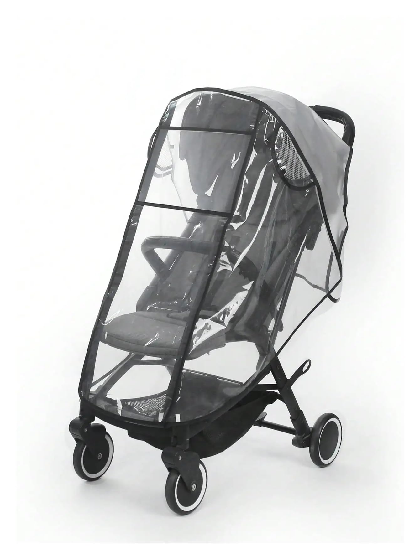 Copertura antipioggia in EVA for passeggino | Nero for Passeggino: Protezione da pioggia e vento(Black M)