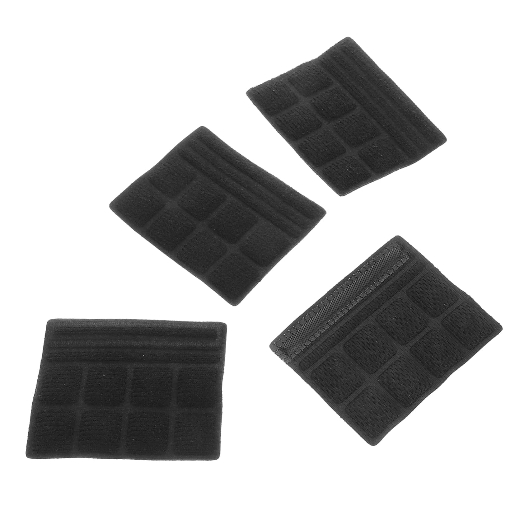 Hemoton 4 Pack Liner Pads Replacement for Cycling and Riding Soft Chin Cushion for Bike Motorcycle Helmets