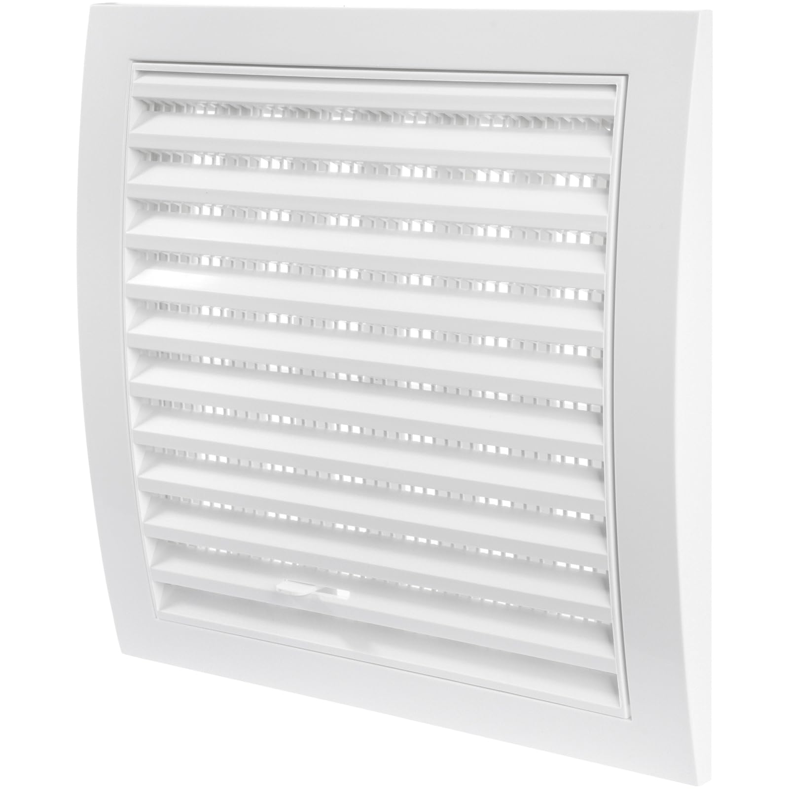 Repa Market White Adjustable Ventilation Grille, 190 x 190 mm / 7.48" x 7.48" Inch Louvered Air Vent Cover
