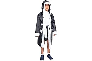 Muhammad Ali Boxing Robe and Shorts Costume for Boys