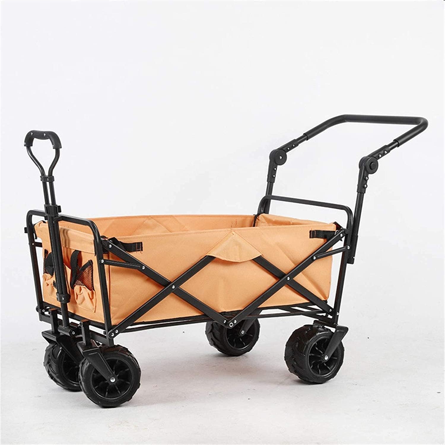 Portable Camping Cart,Garden Outdoor Utility Wagon Folding Garden Beach ping Camping Cart Easy Transport