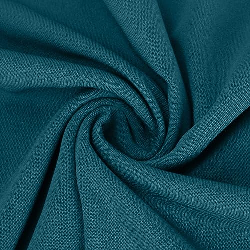 Women's Solid Color A-Line Skirts Elastic High Waist Flare Work Midi Skirts Knee Length Stretchy Skirts Dress4