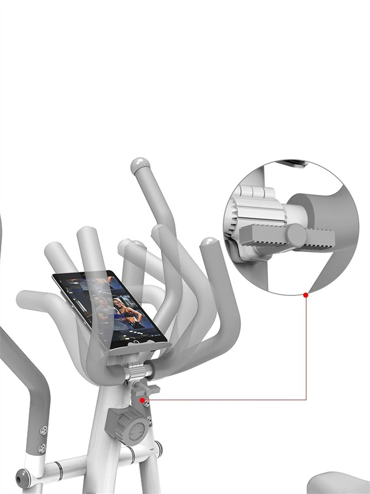 Amazon.co.jp: エリプティカルマシントレーナー - 調節可能な8レベルの