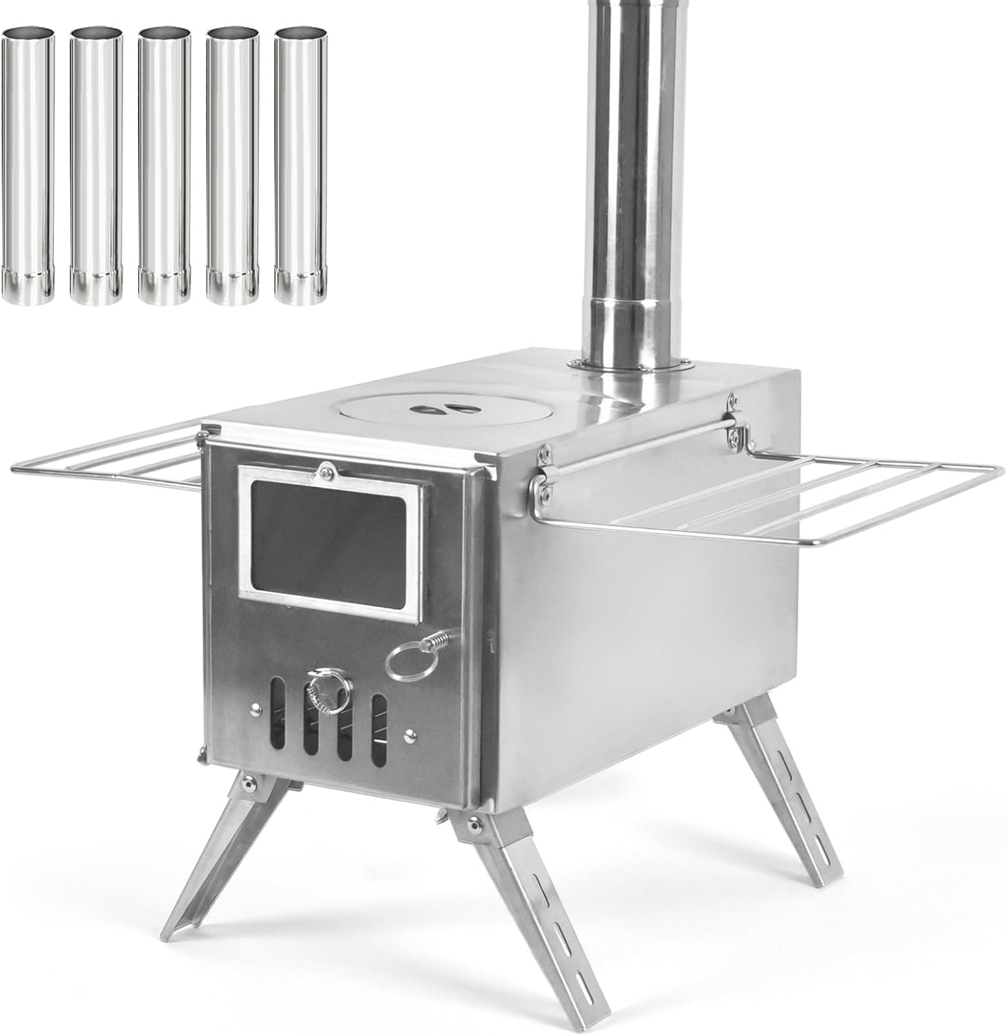 Outdoor Camping Woodburning Stove for Inside Tents Firewood Burner