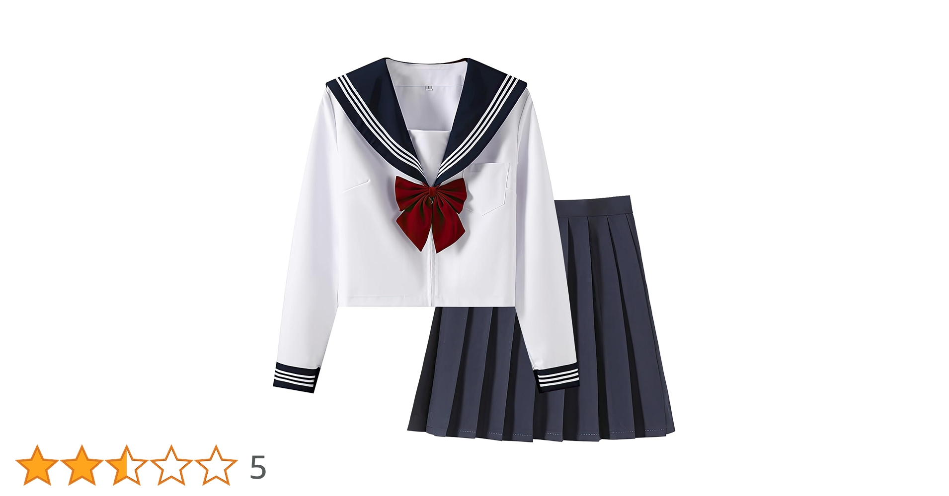 ふくおん ※5/31まで Amazon.co.jp: [Mprocen] セーラー服 長袖 3点セット JK制服