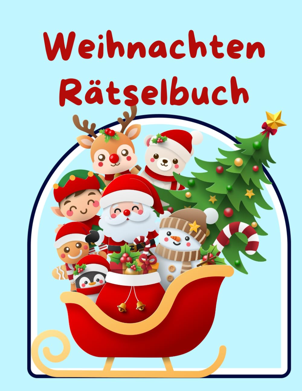 Weihnachten: Rätselbuch