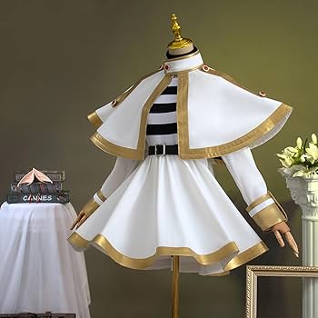 フリーレン コスプレ 衣装 ウィッグ有り 杖有り 靴有り セット Amazon