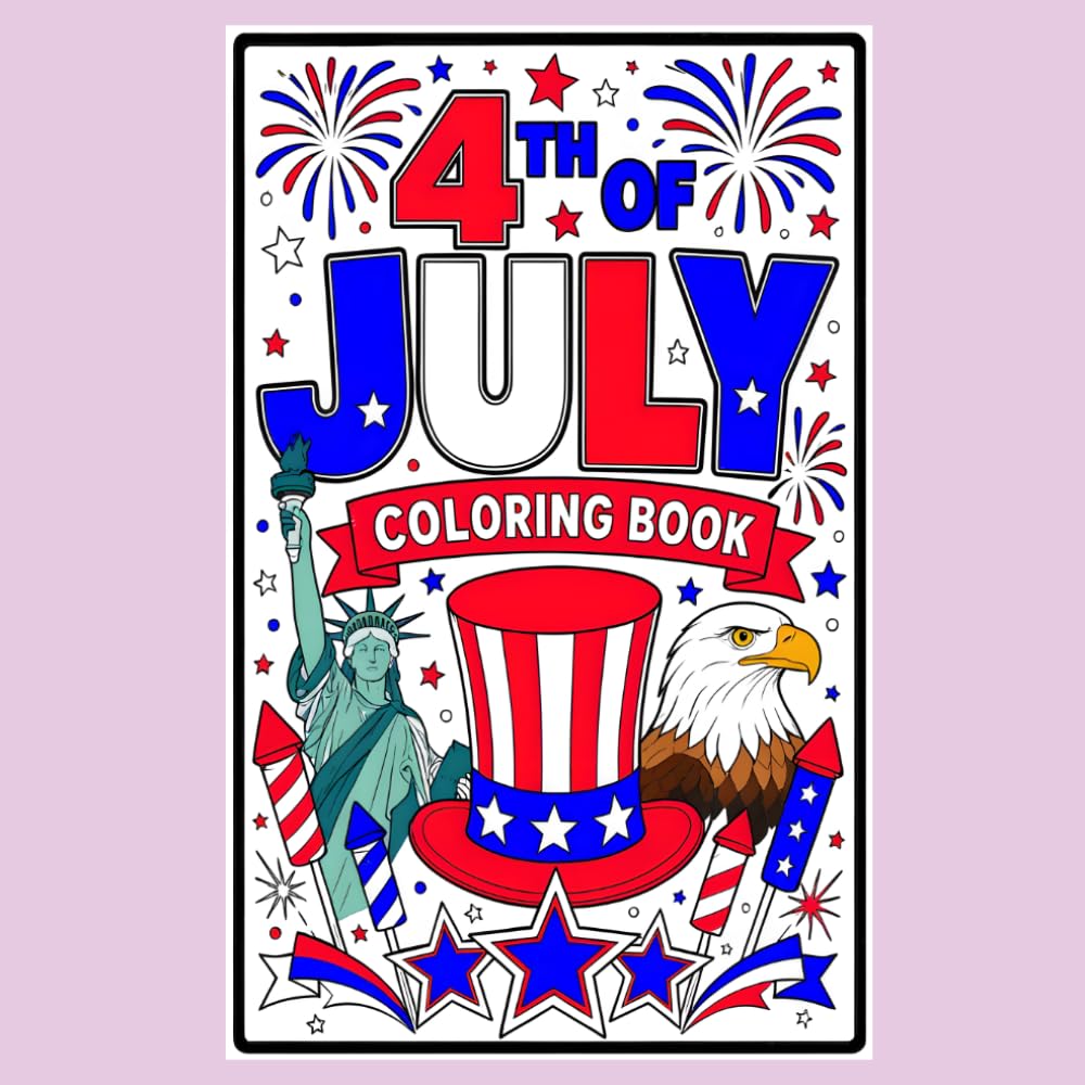 4th of July Coloring book