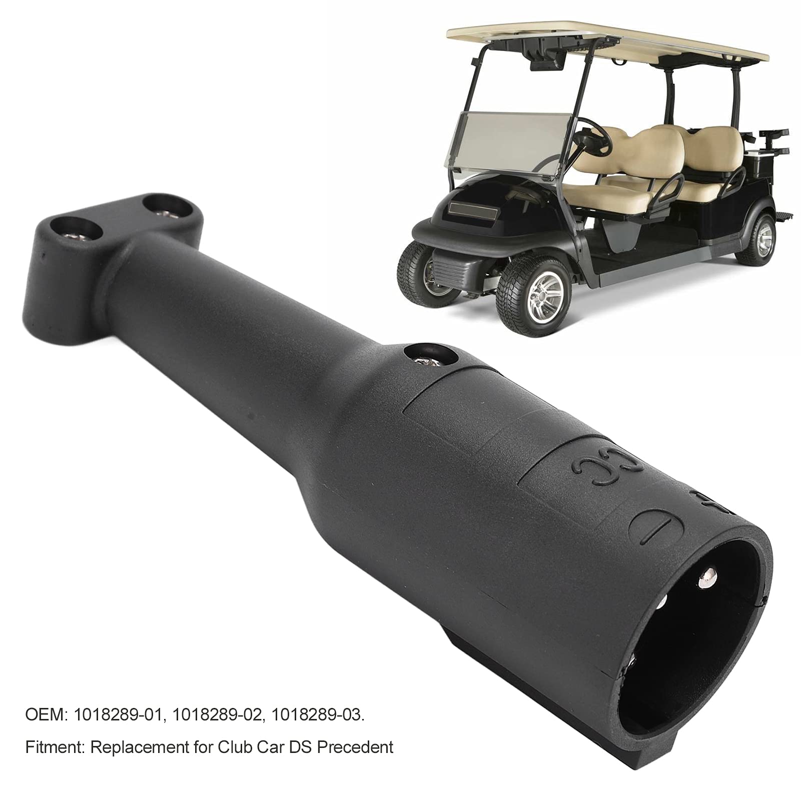 Prise de Chargeur 48V, Fydun 101828901 Prise de la Poignée du Chargeur Accessoires de Voiture de Club Remplacement pour Club Car DS Précédent