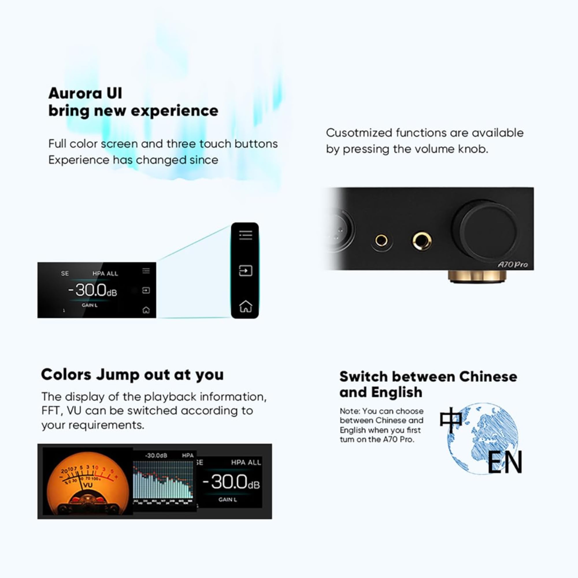 Amazon.co.jp: TOPPING A70 Pro HiFi フルバランスヘッドフォンアンプ 