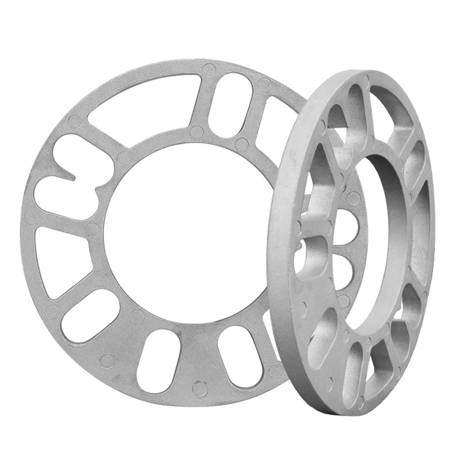 Adaptateurs de roue Entretoises de roue d'adaptateur universel 4 pièces 5 pour plaque goujon piste modifiée voiture 5mm 8mm 10mm pour joints moyeu ET alliage d'aluminium élargi(10mm)