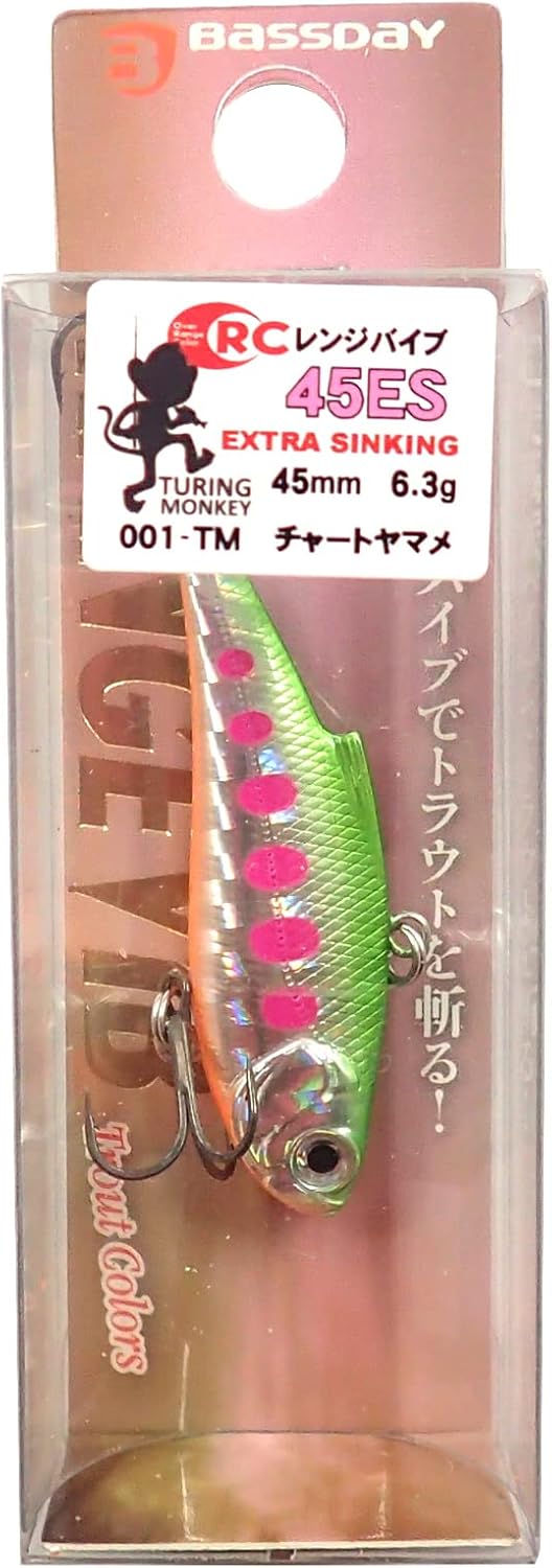 Amazon Co Jp バスデイ Bassday Orc レンジバイブ 45es 001 Tm チャートヤマメ スポーツ アウトドア