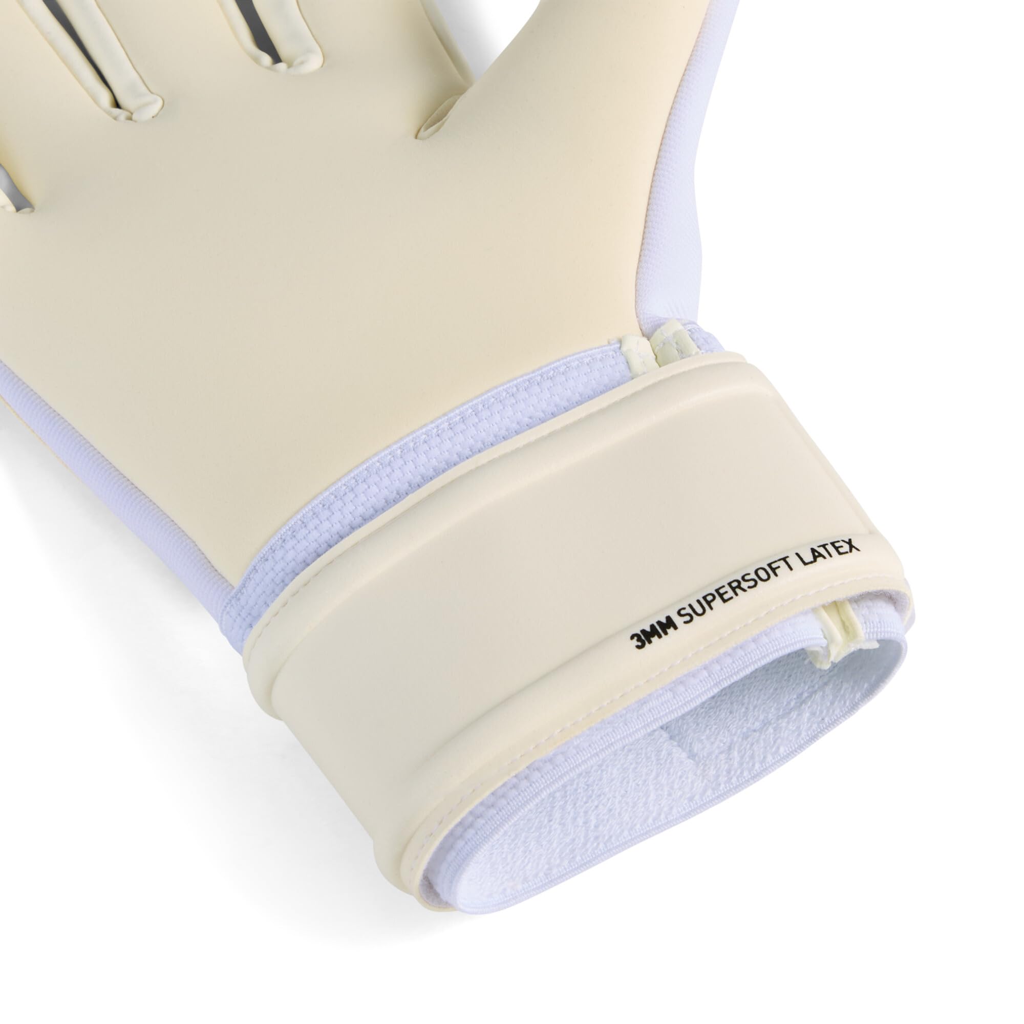 PUMA Unisex Future Match Negative Cut Goalkeeper Gloves, White-Glowing Red-Ultra Blue AH25, 10
