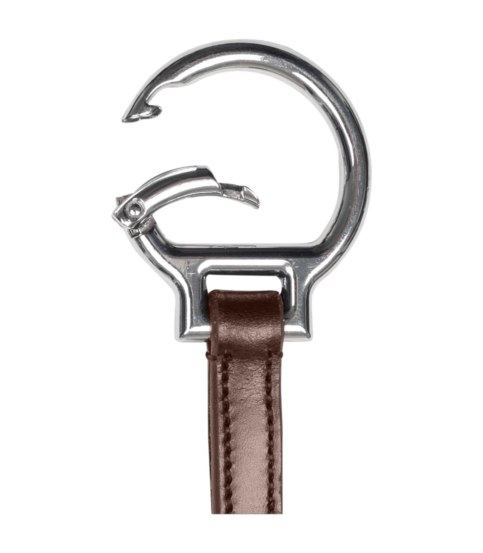 WALDHAUSEN X-Line Fourche à martingale avec anneaux Snap-ring Marron