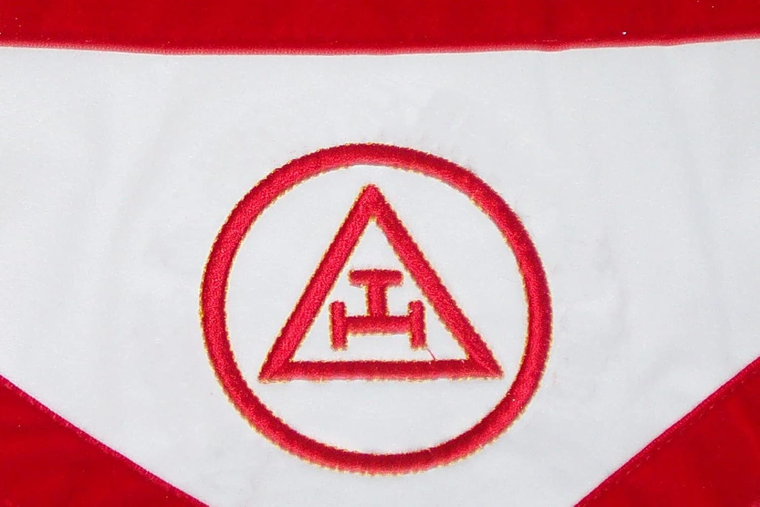 Bricks Masons Past High Priest & Past Illustrious Master & Royal Arch Chapter & Council Apron - Reversible