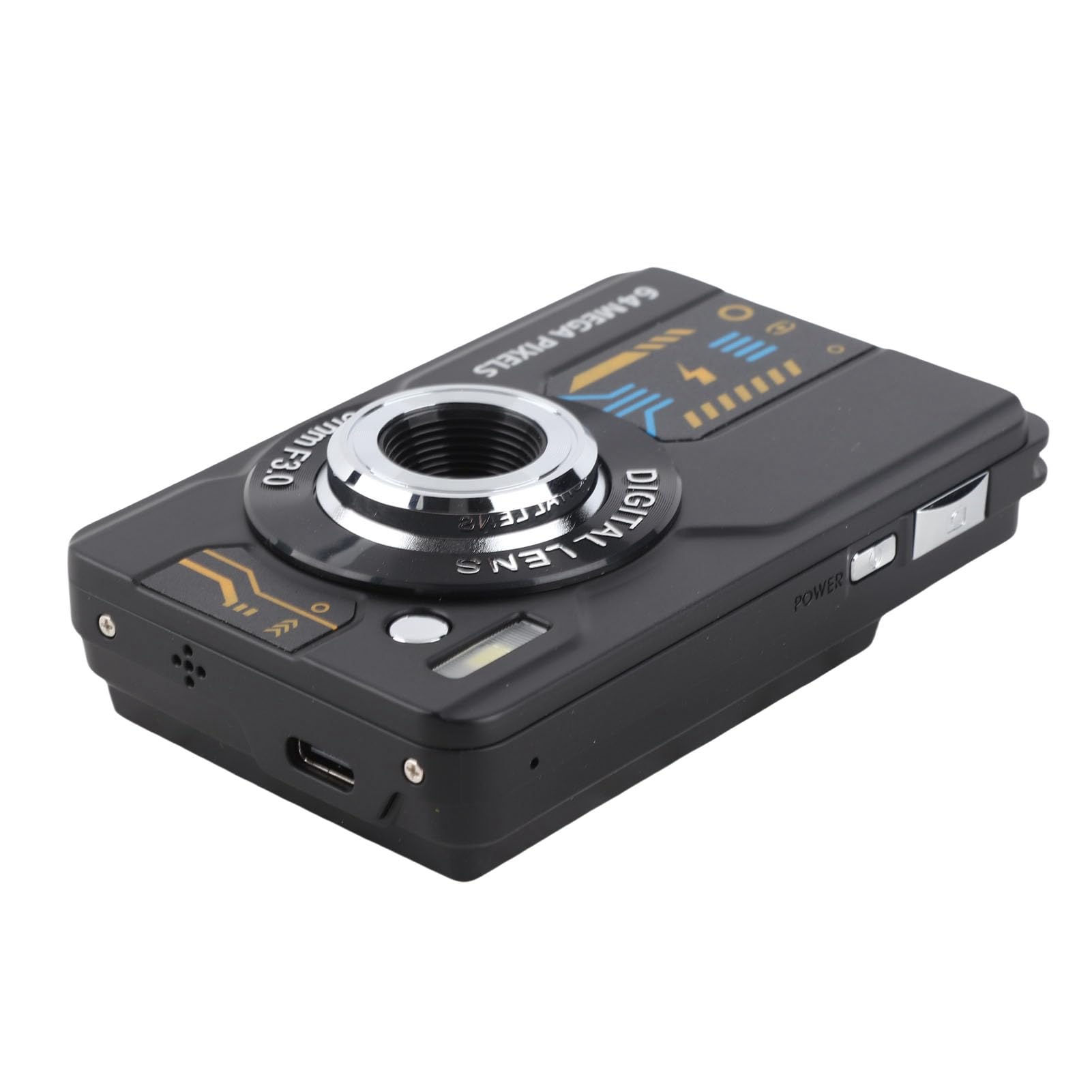 Bewinner Camera Digitale 4K per Fotografia, Fotocamera da Vlogging HD da 64 MP con Schermata da 2,8 ", Zoom Digitale 20x, Videocamere AutoFocus per Principianti (32GB)