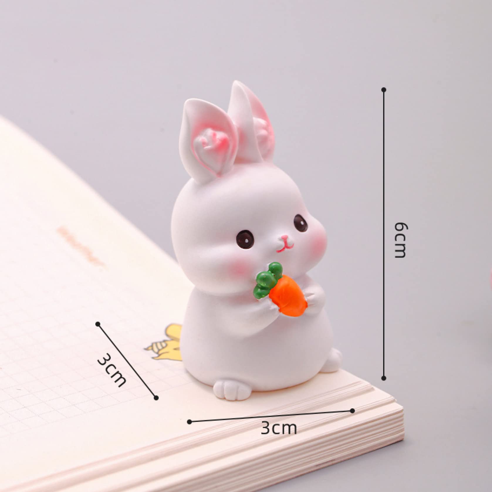 Amazon.co.jp: うさぎオブジェ ピンク ウサギ 置物 飾り 雑貨 