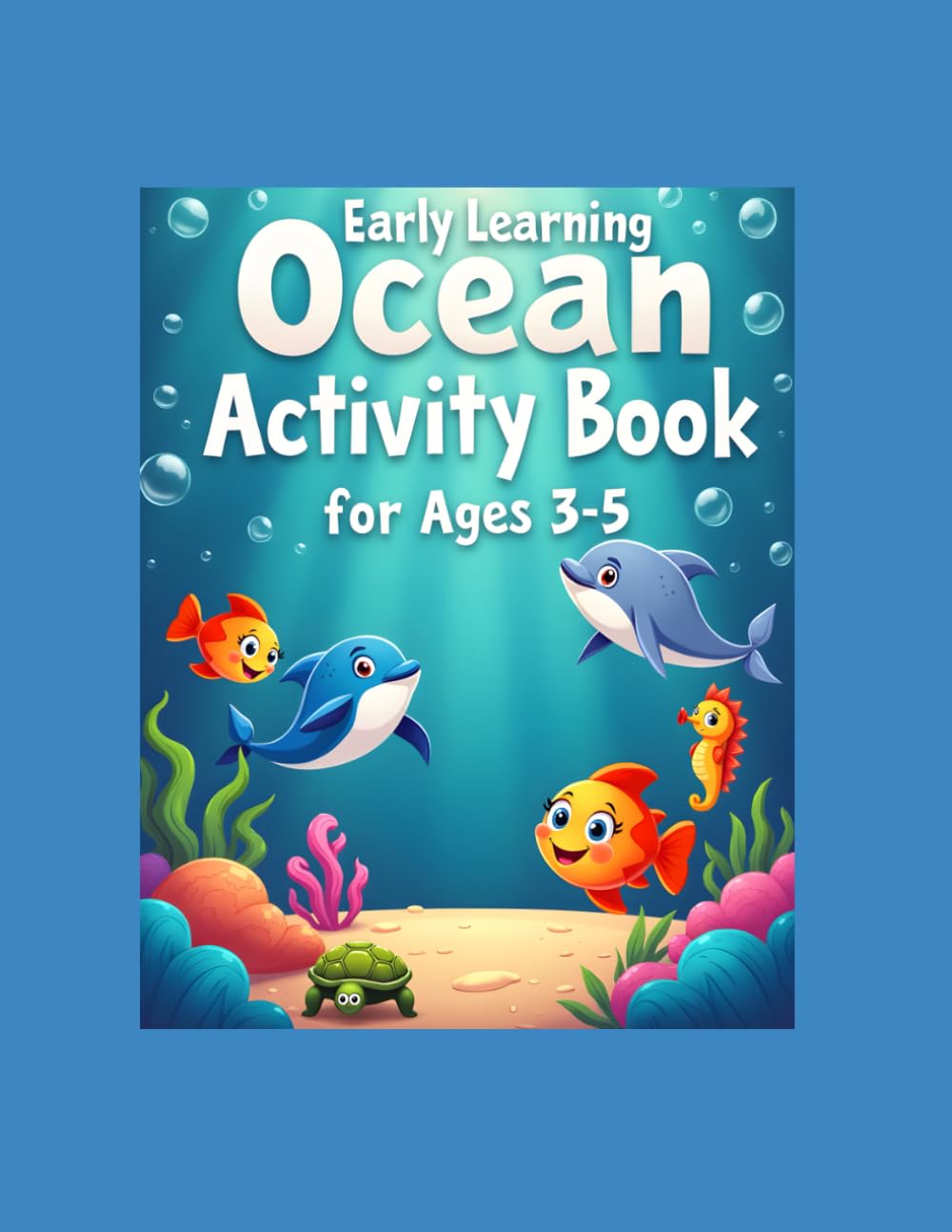 Ocean Animals Activity Book For Kids
