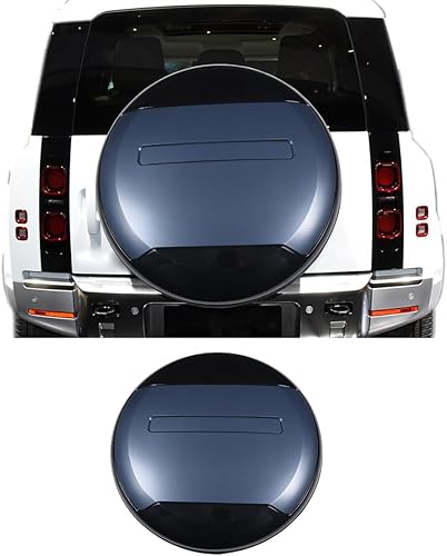 YIWANG Cubierta protectora para neumático de repuesto trasero de automóvil para Land Rover Defender 90 110 2020-2022 accesorios exteriores de YIWANG Cubierta protectora para neumático de repuesto trasero de automóvil para Land Rover Defender 90 110 2020-2022 accesorios exteriores de