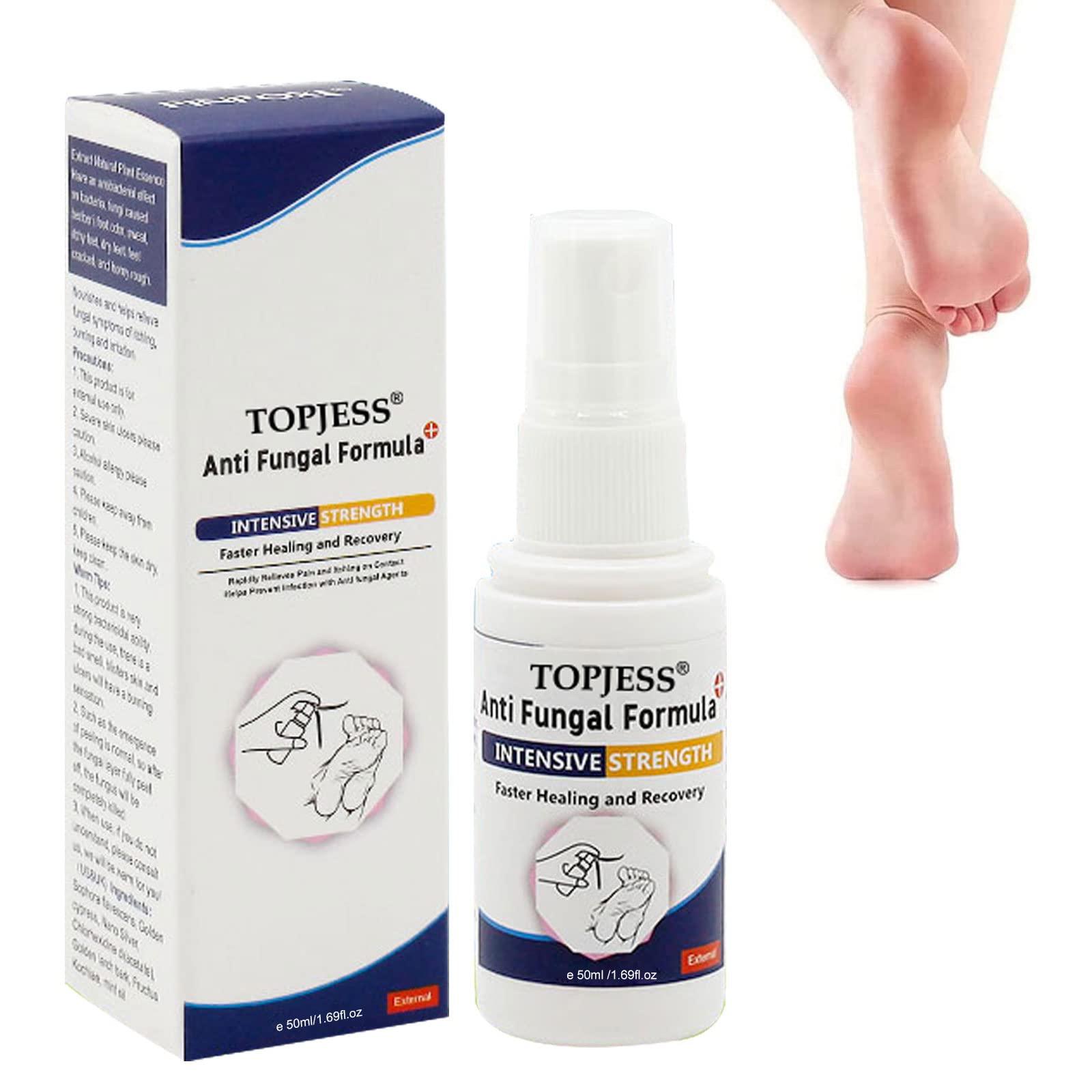Buy Antifungal Foot Spray, Athlete's Foot Spray Liquid, Feet Spray