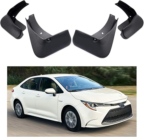 Guardabarros de coche para guardabarros de automóvil, compatible con Toyota Corolla/Corolla Hybrid 2020 2021 2022 2023 2024