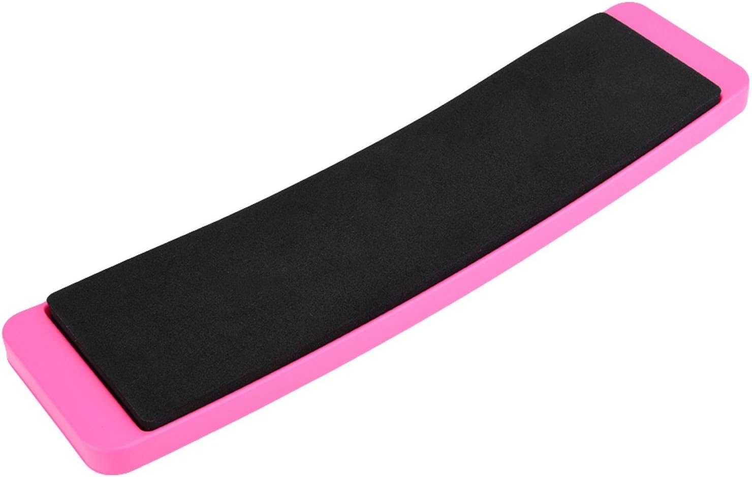 Jeankak Dance Spin Board, Sturdy with Rubber Pad, Black/Pink Figure Skating Practice Board for Ballet Dancers