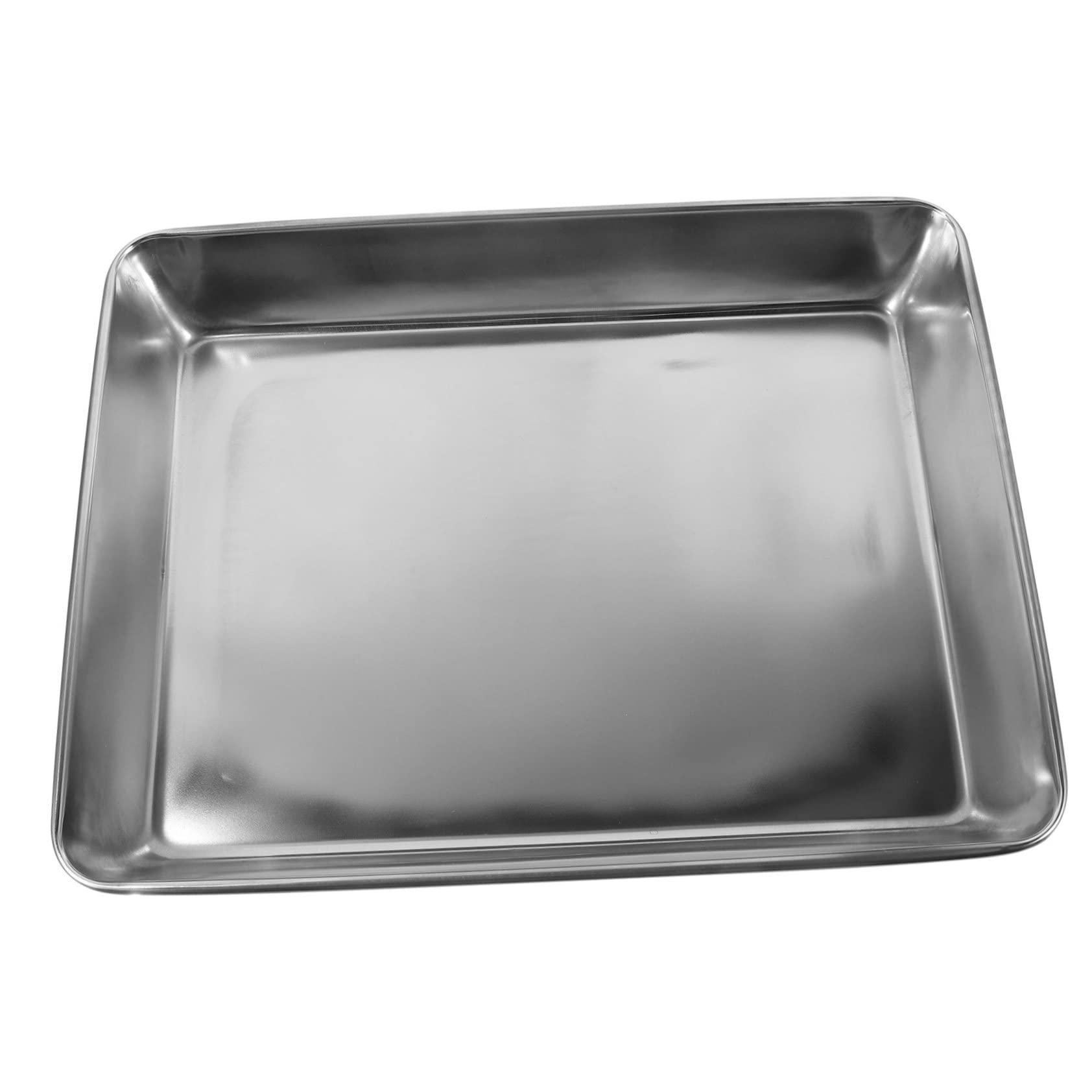 Vogelbadewanne aus Edelstahl für Käfig, Taubendusche Silber