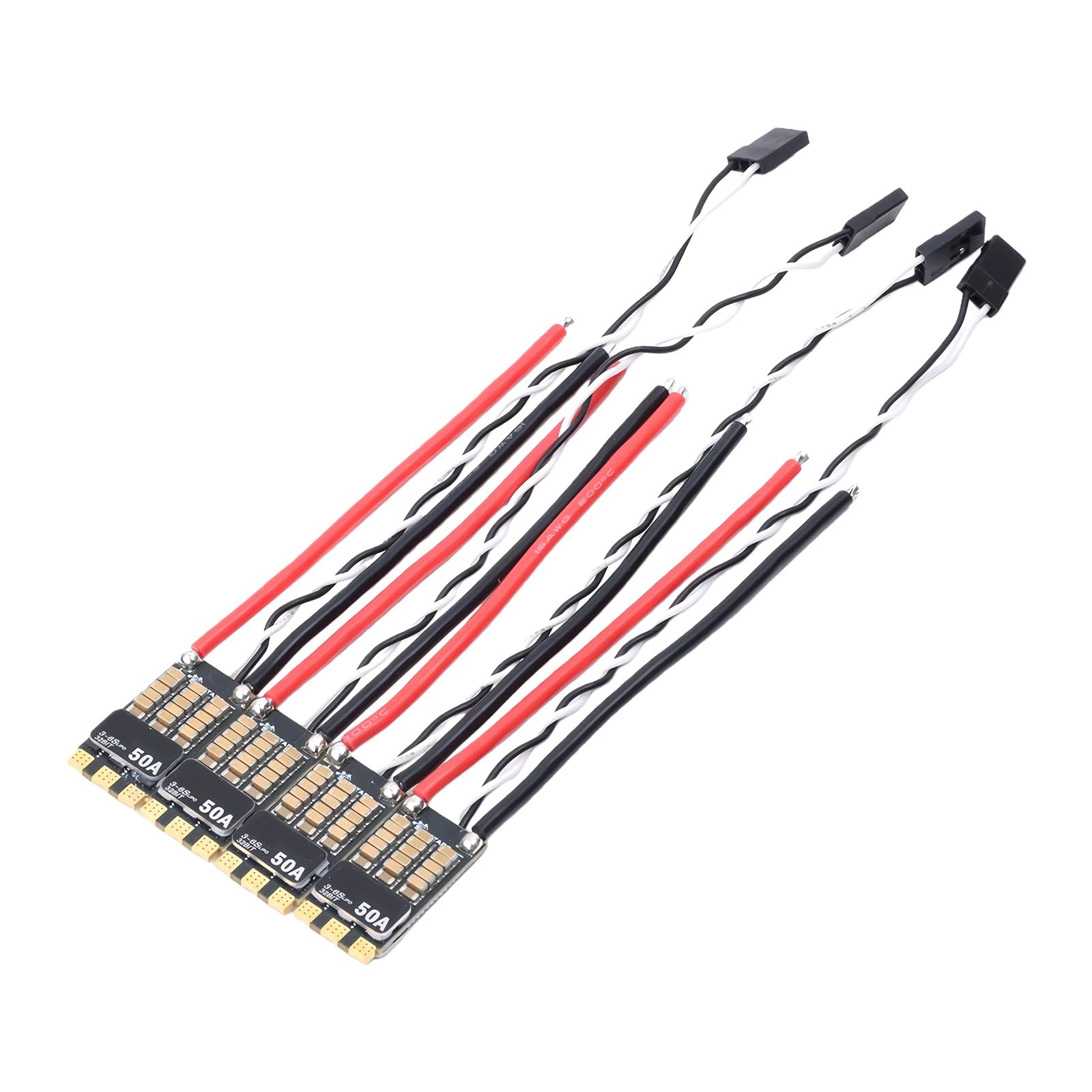 NUEAYMS ESC AM32 programmabile con Protezioni trascinamento inverso per Un Migliore Controllo manovra Quadricotteri FPV Controllo elettronico della velocità